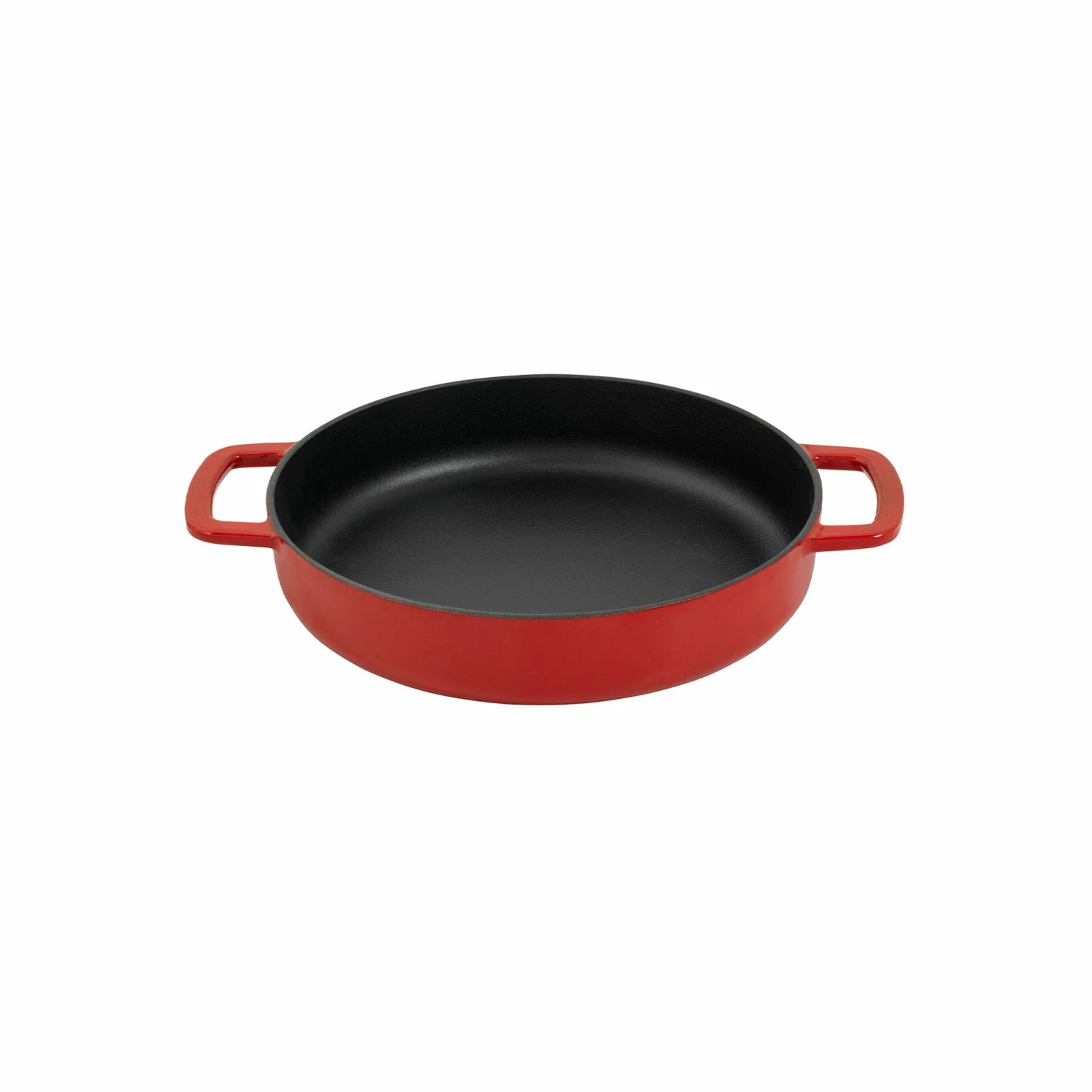 Combekk Sous-Chef Red Recycled Cast Iron Frying Pan 24cm 3 Combekk Sous-Chef Red Recycled Cast Iron Frying Pan 24cm
