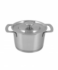 Combekk Recycled Stainless Steel Saucepan With Lid 16cm