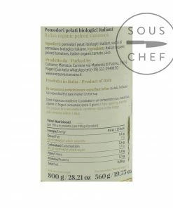 Casa Marrazzo Peeled Organic Tomatoes 800g Tinned Tomatoes & Veg