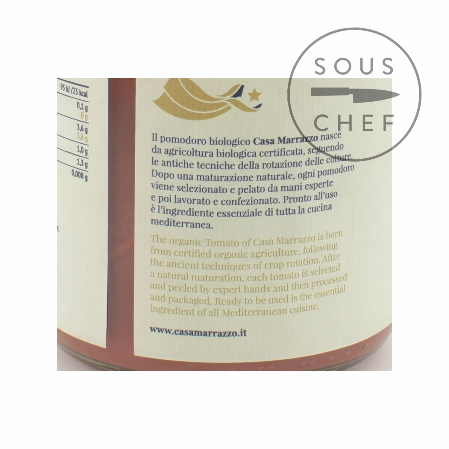 Ingredients Casa Marrazzo Peeled Organic Tomatoes With Basil 540g 4 Ingredients Casa Marrazzo Peeled Organic Tomatoes With Basil 540g