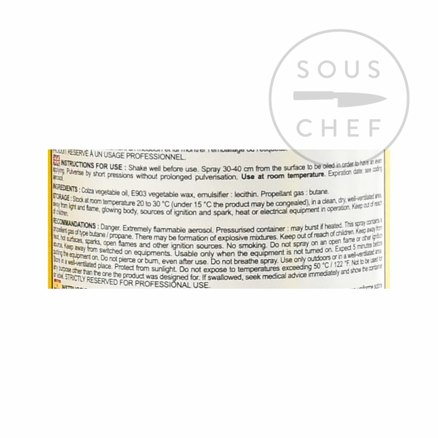 Deco Relief Professional Baking Spray 500ml 4 Deco Relief Professional Baking Spray 500ml