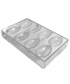 Deco Relief Polycarbonate Diamond Chocolate Easter Egg Mould Small Cookware