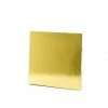 Deco-Relief Square Cake Board Gold 10pc Cookware