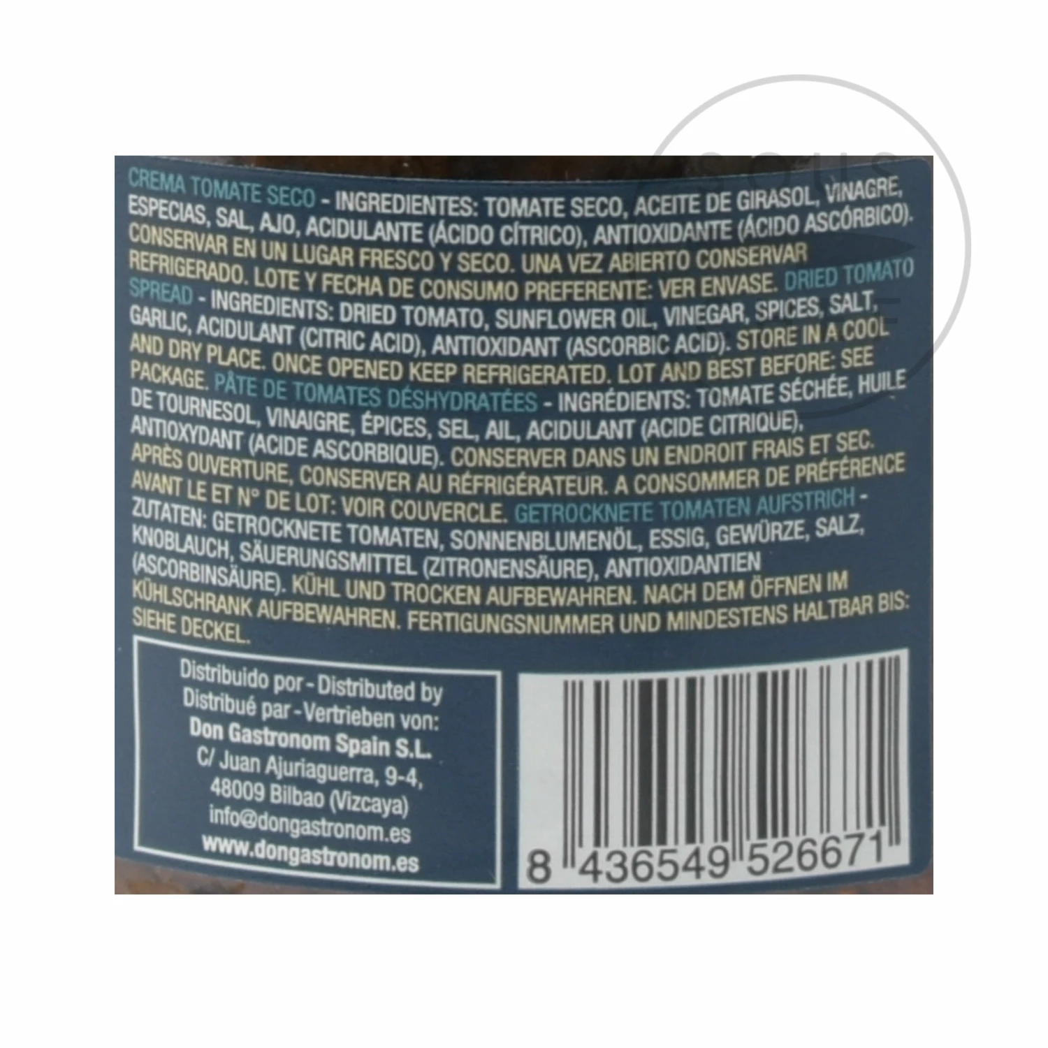 Garden Delights Sundried Tomato Paste 190g Ingredients 5 Garden Delights Sundried Tomato Paste 190g Ingredients