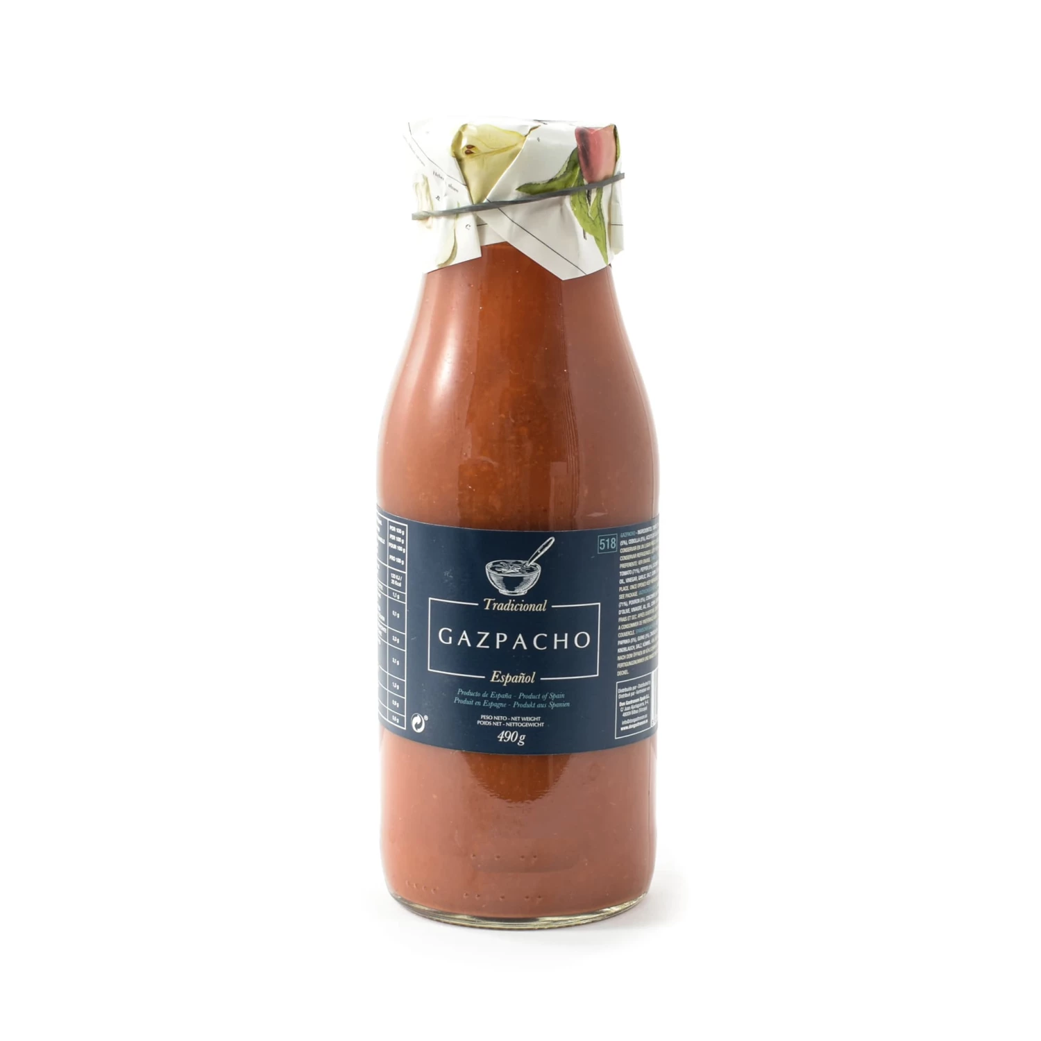Garden Delights Ingredients Spanish Gazpacho 490g 3 Garden Delights Ingredients Spanish Gazpacho 490g
