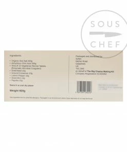 Big Cheese The Ultimate Cheese Making Kit 920g Ingredients