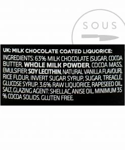 Lakrids Liquorice A - Chocolate Coated Liquorice 125g