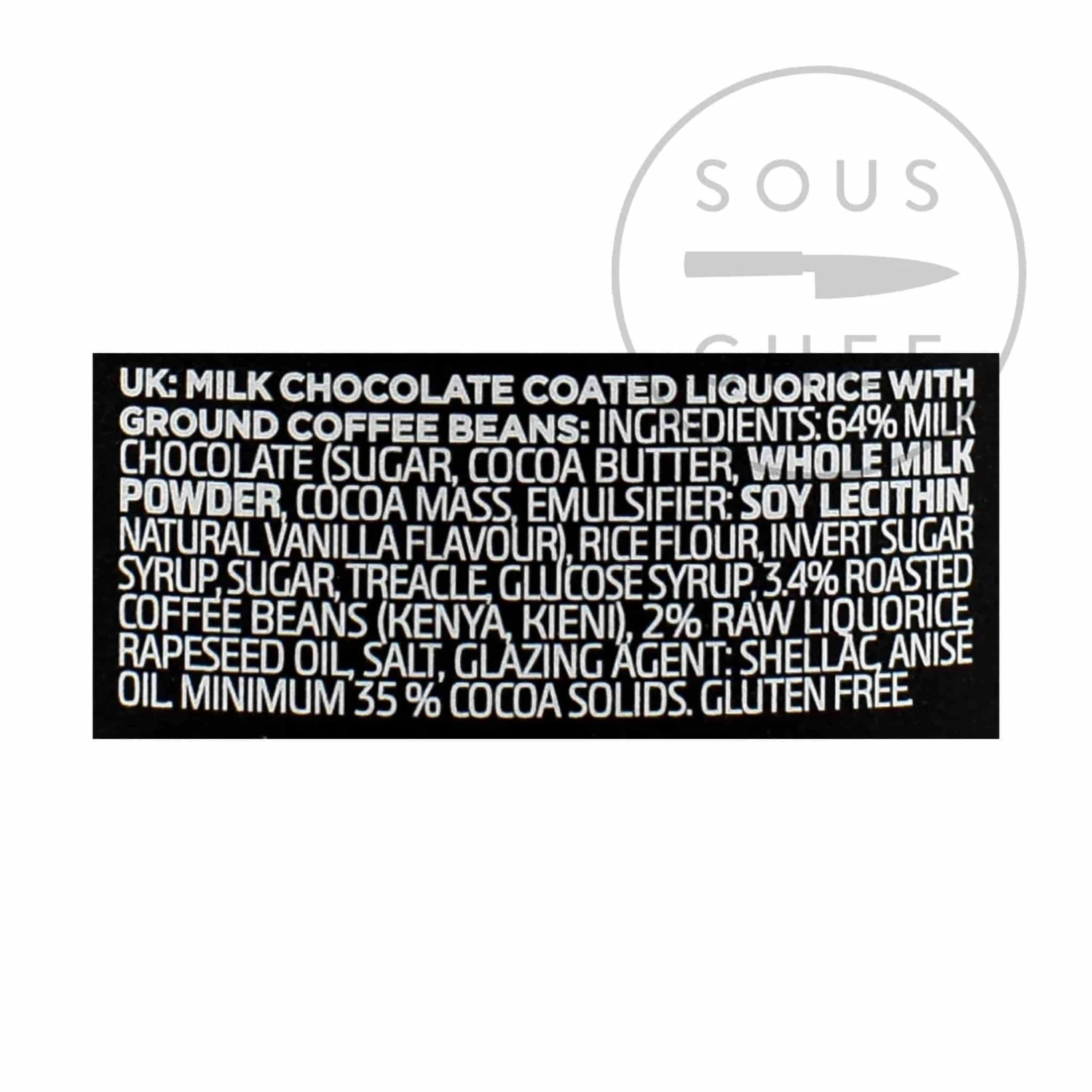 Lakrids Liquorice C - Coffee & Milk Chocolate 125g 6 Lakrids Liquorice C - Coffee & Milk Chocolate 125g