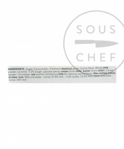 Ingredients Venchi Nougatine Chocolate Cigar 100g
