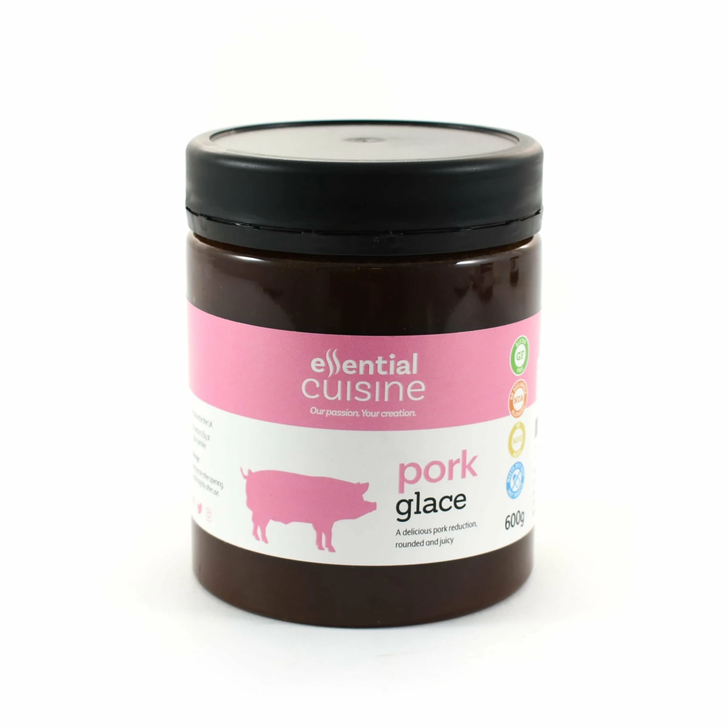 Essential Cuisine Pork Glace 600g Ingredients 3 Essential Cuisine Pork Glace 600g Ingredients