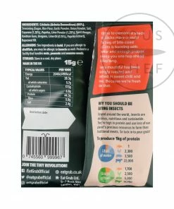 Eat Grub Sweet Chilli & Lime Crunchy Roasted Crickets 15g