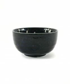 Kiji Stoneware & Ceramics Blue Sakura Rice Bowl 13cm Tableware