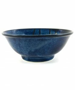Kiji Stoneware & Ceramics Blue Sakura Ramen Bowl