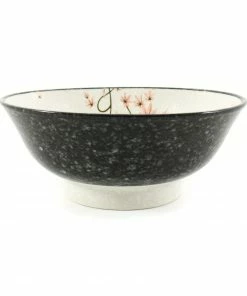 Kiji Stoneware & Ceramics Maple Leaf Ramen Bowl Tableware