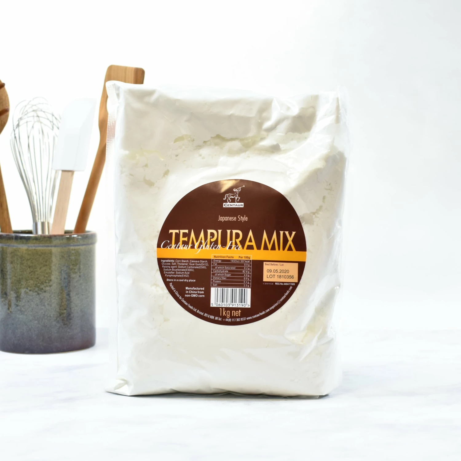 Centaur Flour, Grains & Seeds Gluten Free Tempura Mix 1kg 4 Centaur Flour, Grains & Seeds Gluten Free Tempura Mix 1kg