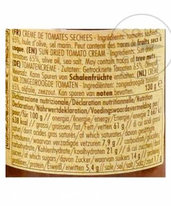 Ingredients La Favorita Sundried Tomato Cream 130g 7 Ingredients La Favorita Sundried Tomato Cream 130g