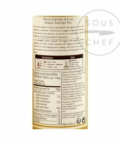 Ingredients La Tourangelle Garlic Oil 250ml
