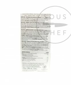 The Fine Cheese Co Ingredients Gluten Free Extra Virgin Olive Oil & Sea Salt Crackers 100g