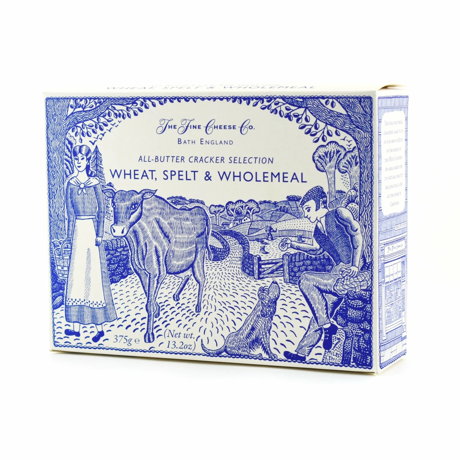 Ingredients The Fine Cheese Co. All Butter Cracker Selection Box 375g 3 Ingredients The Fine Cheese Co. All Butter Cracker Selection Box 375g