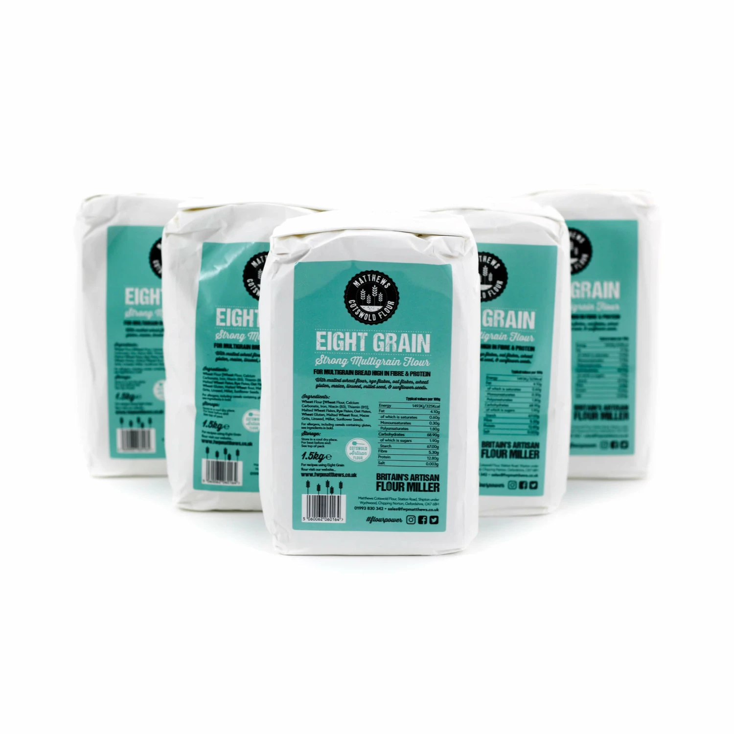 Matthews Cotswold Flour Ingredients Matthews Cotswold Eight Grain Flour 5x1.5kg 3 Matthews Cotswold Flour Ingredients Matthews Cotswold Eight Grain Flour 5x1.5kg