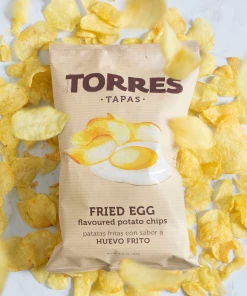 Torres Fried Egg Crisps 125g