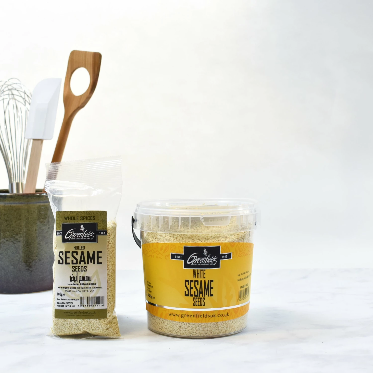 Nuts & Nut Pastes Greenfields White Sesame Seeds 6 Nuts & Nut Pastes Greenfields White Sesame Seeds