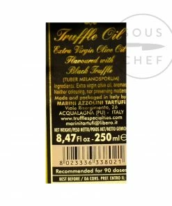 Marini Azzolini Ingredients Black Truffle Oil