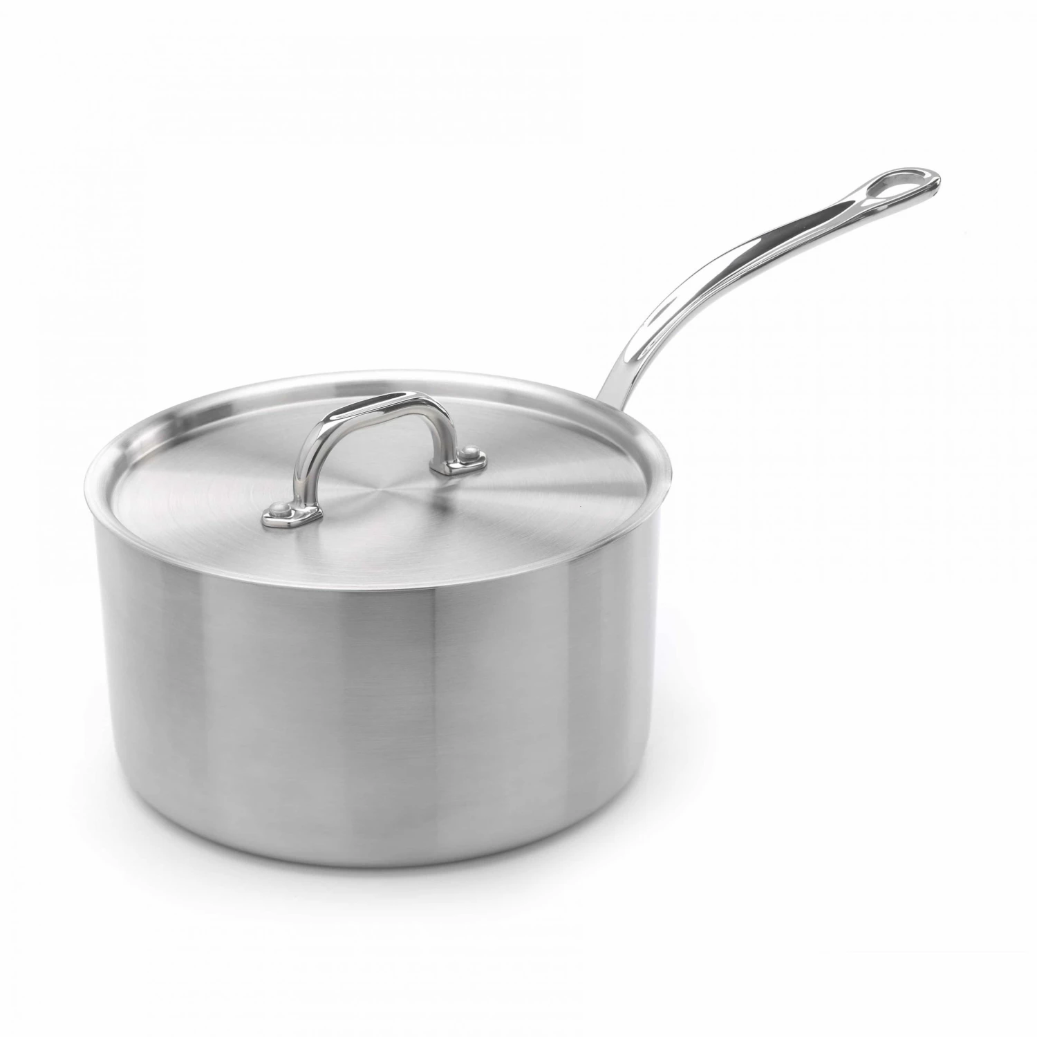 Samuel Groves Stainless Steel Saucepan With Copper Core & Lid Cookware 6 Samuel Groves Stainless Steel Saucepan With Copper Core & Lid Cookware