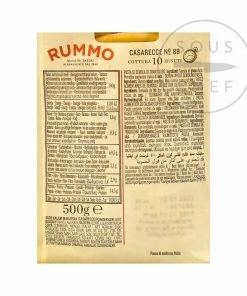 Rummo Casarecce Pasta 500g Ingredients