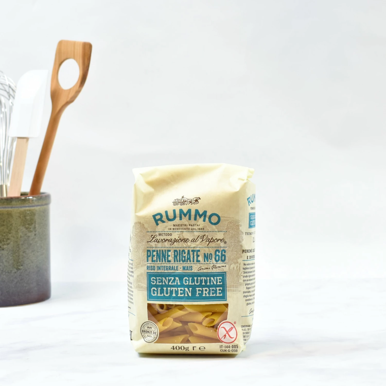 Rummo Gluten Free Penne Rigate 400g Ingredients 4 Rummo Gluten Free Penne Rigate 400g Ingredients