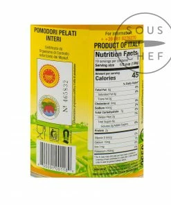 Rega DOP San Marzano Tomatoes Ingredients 13 Rega DOP San Marzano Tomatoes Ingredients