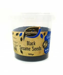 Greenfields Herbs & Spices Black Sesame Seeds Catering Size 500g