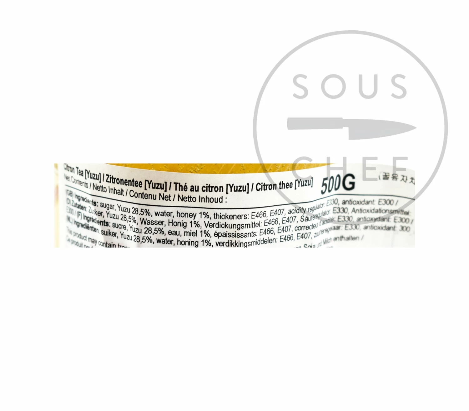 Ottogi Yuja Citron Yuzu Tea 500g Ingredients 4 Ottogi Yuja Citron Yuzu Tea 500g Ingredients