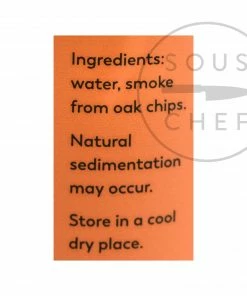 Halen Môn Oak Smoked Water 100ml Ingredients