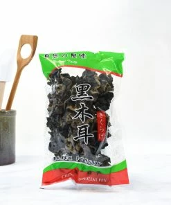 Chinese Ingredients Black Fungus - Cloud Ear 100g Ingredients