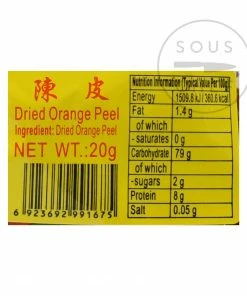 Zheng Feng Dried Orange Peel Ingredients 7 Zheng Feng Dried Orange Peel Ingredients