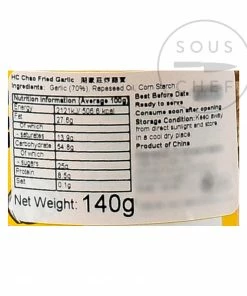 House Of Chao Crispy Fried Garlic 140g 6 House Of Chao Crispy Fried Garlic 140g