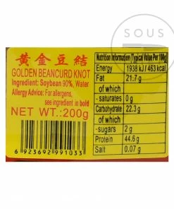 Guangdong Ingredients Dried Tofu Knots 200g 8 Guangdong Ingredients Dried Tofu Knots 200g