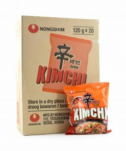 Ingredients Nongshim Kimchi Ramyun Noodles X 20 Packs