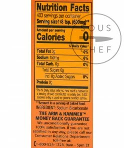 Arm And Hammer Arm & Hammer Baking Soda Ingredients 7 Arm And Hammer Arm & Hammer Baking Soda Ingredients