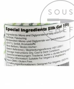 Special Ingredients Silk Gel 100g Ingredients