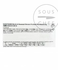 NAGATANIEN Otonano Bonito Furikake Rice Seasoning, 5 Sachets