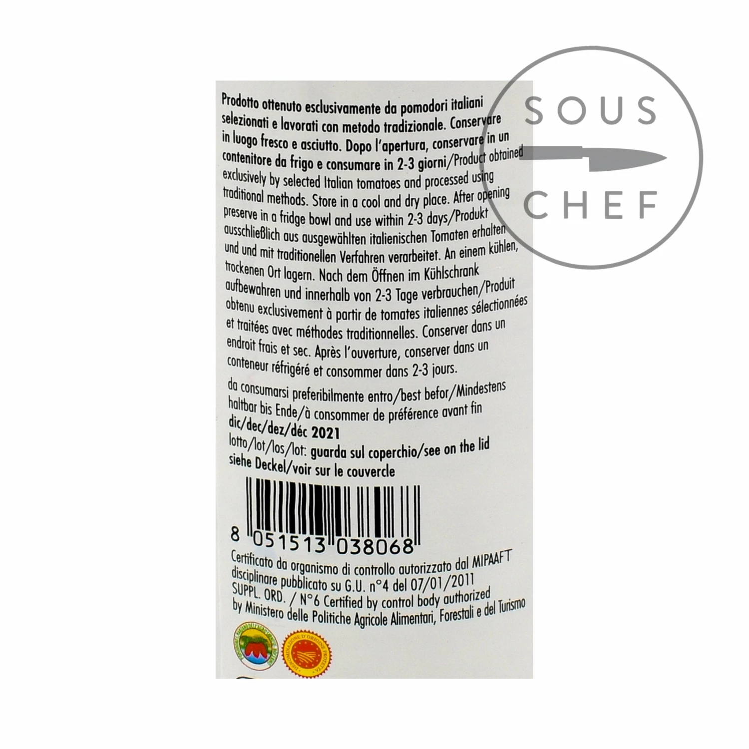 Italianavera DOP San Marzano Peeled Tomatoes 400g 9 Italianavera DOP San Marzano Peeled Tomatoes 400g