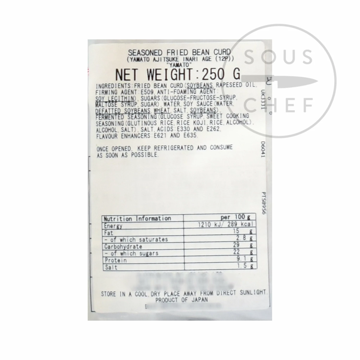 Yamato Ingredients Deep-Fried Beancurd Sheets 250g 4 Yamato Ingredients Deep-Fried Beancurd Sheets 250g