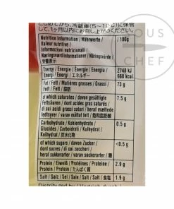 Ingredients Japanese Kenko Mayonnaise 500g