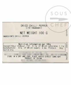 S&B Dried Chillies Ito Togarashi - Sil Gochu 100g