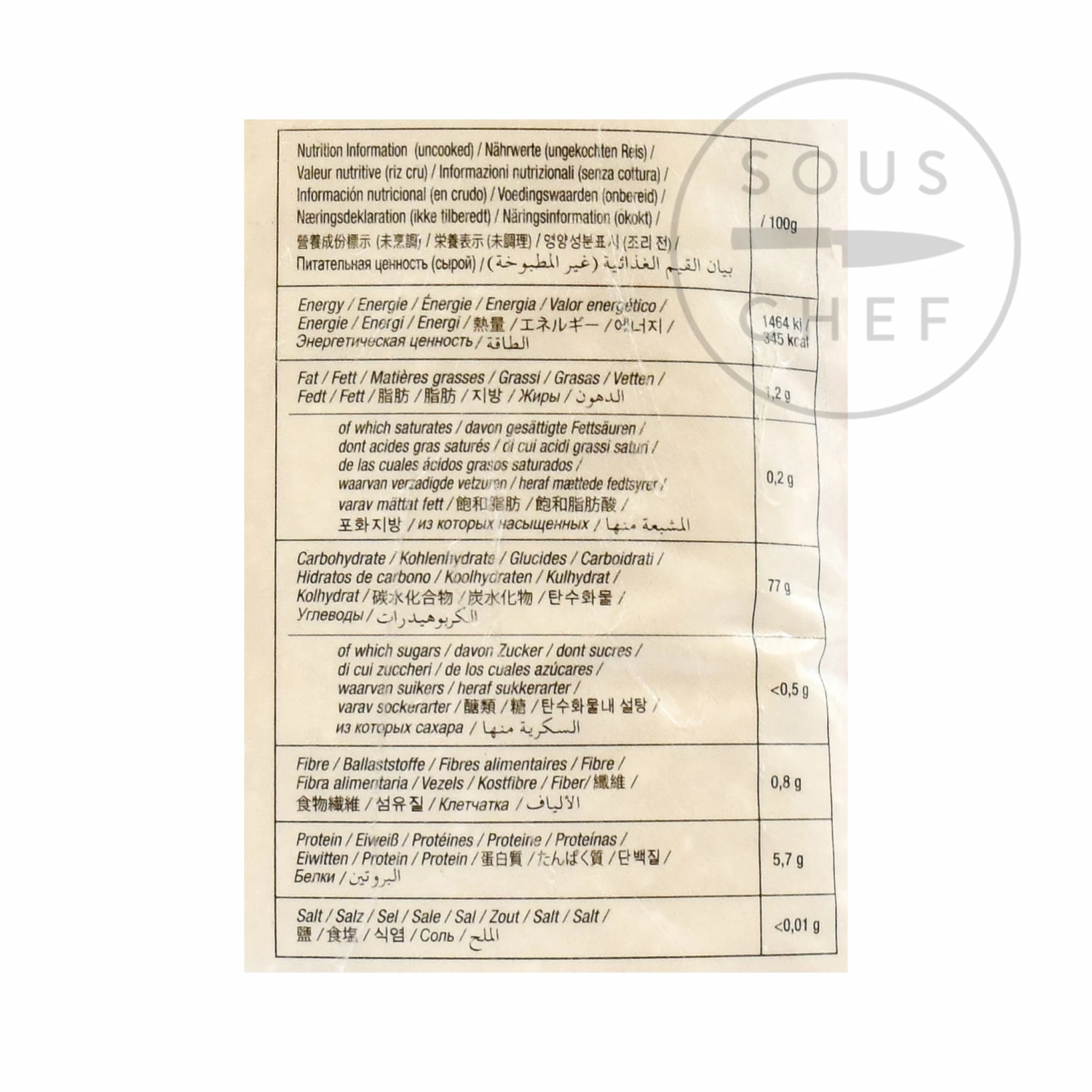 Yumenishiki Short Grain Sushi Rice 5kg Ingredients 4 Yumenishiki Short Grain Sushi Rice 5kg Ingredients