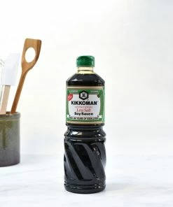 Ingredients Kikkoman Less Salt Soy Sauce 1l