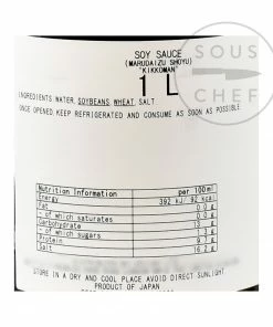 Kikkoman Traditionally Brewed Marudaizu Shoyu Soy Sauce 1l