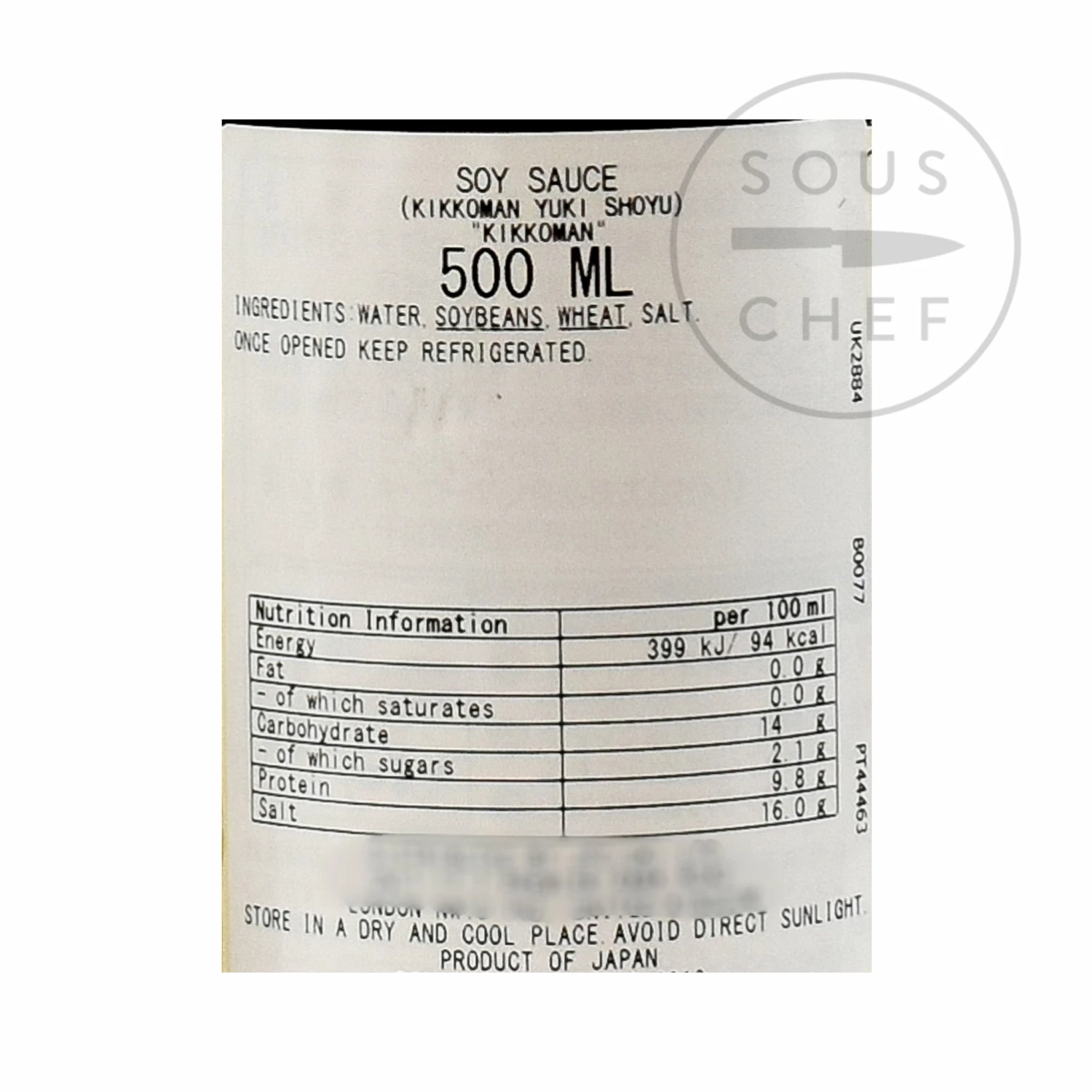 Kikkoman Yuki Organic Soy Sauce 500ml 4 Kikkoman Yuki Organic Soy Sauce 500ml